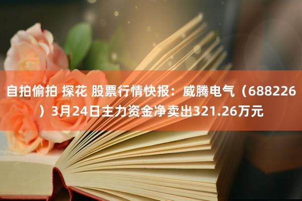 自拍偷拍 探花 股票行情快报：威腾电气（688226）3月24日主力资金净卖出321.26万元